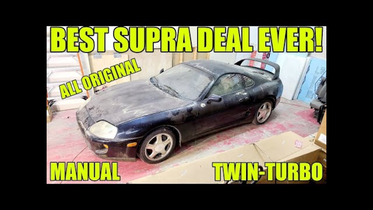 ABANDONED, Twin-Turbo Supra