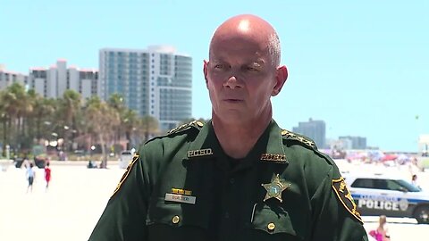 Pinellas County Sheriff Gualtieri gives updated about beaches reopening