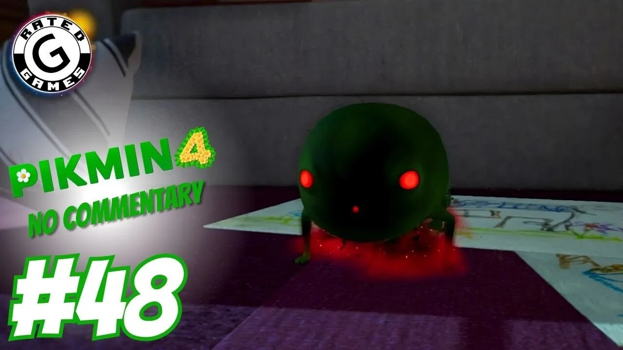 Pikmin 4 No Commentary - Part 48 (Foot of the Stairs Night Expedition)