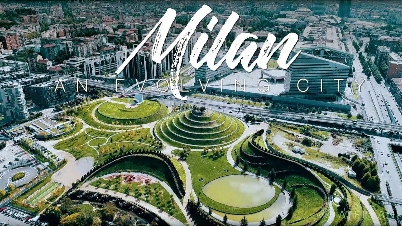 Milan An Evolving City | 4K drone footage of Milano Skyline in Italy