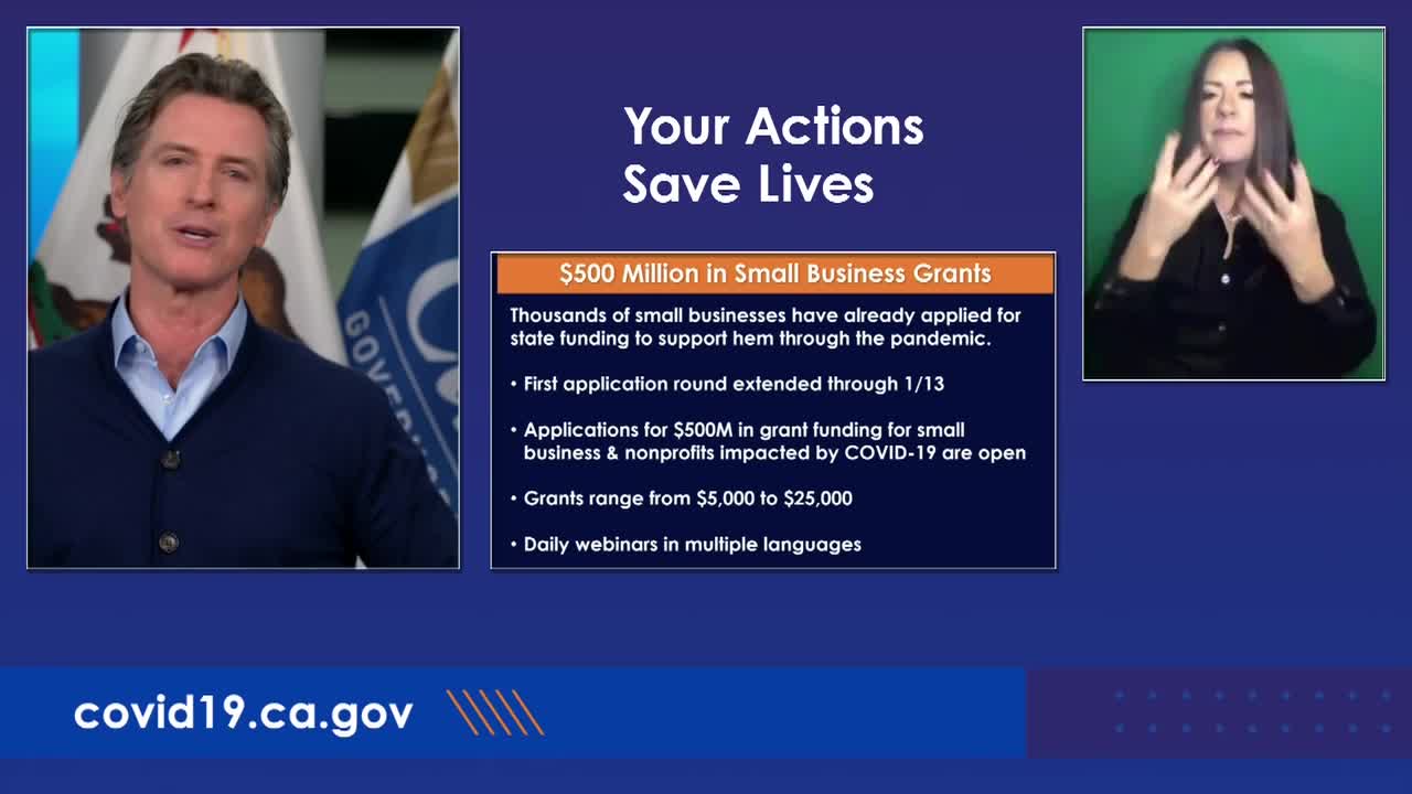 State of California Update: January 4, 2021