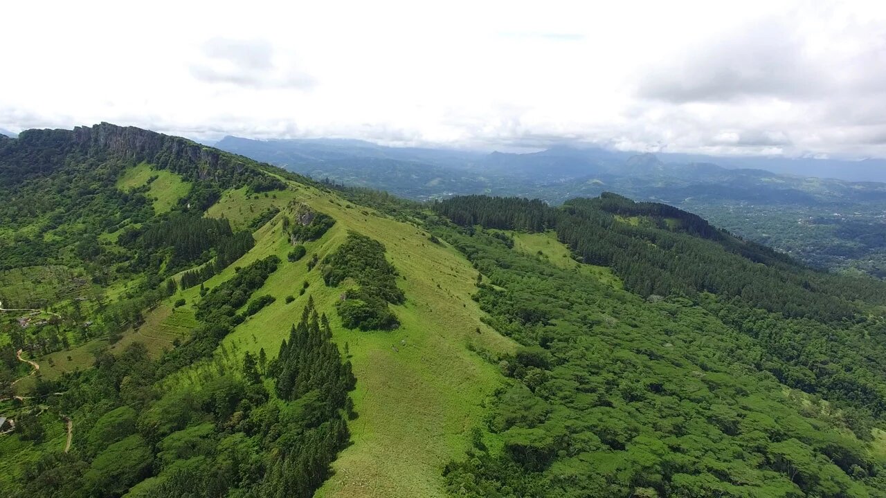 Hanthana Mountain Range | 4K Aerial Kandy | GoPlaces Sri Lanka