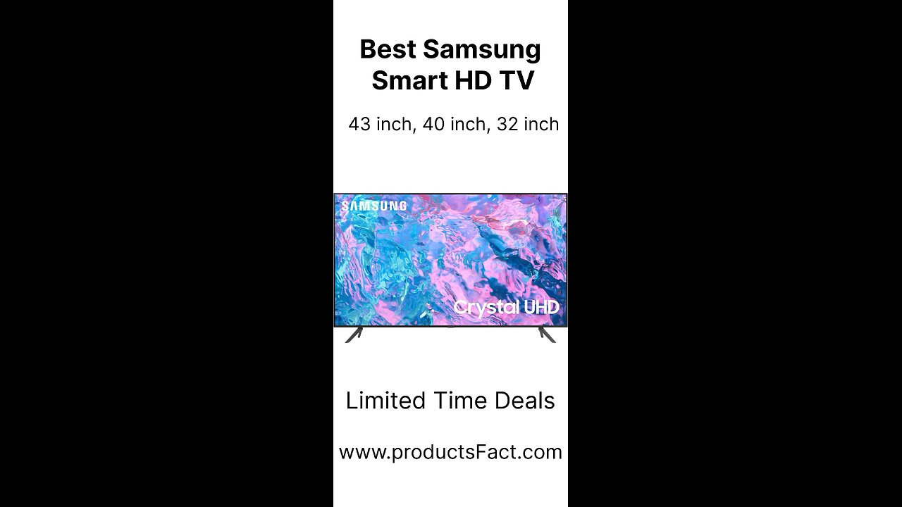 Best Samsung HD Smart TV