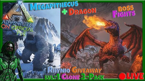 🐵Megapithecus Win & Dragon🐲 FAIL❌ Episode 37 🌴 Adventures on Official PvE