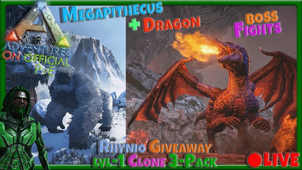 🐵Megapithecus Win & Dragon🐲 FAIL❌ Episode 37 🌴 Adventures on Official PvE