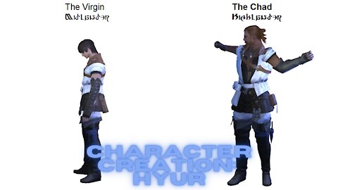 FFXIV - Character Creation: Hyur