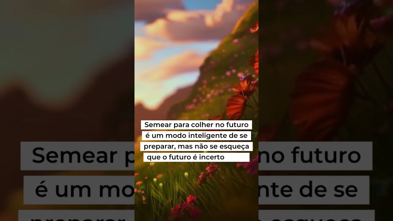 🌱Semeie HOJE para Colher FLORES Mais Belas Amanhã🌱