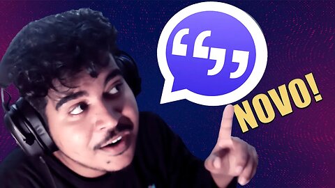 CHAT NA TELA, SIM É NOVO!