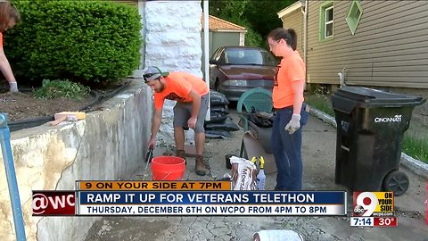 Ramp It Up For Veterans telethon this Thursday