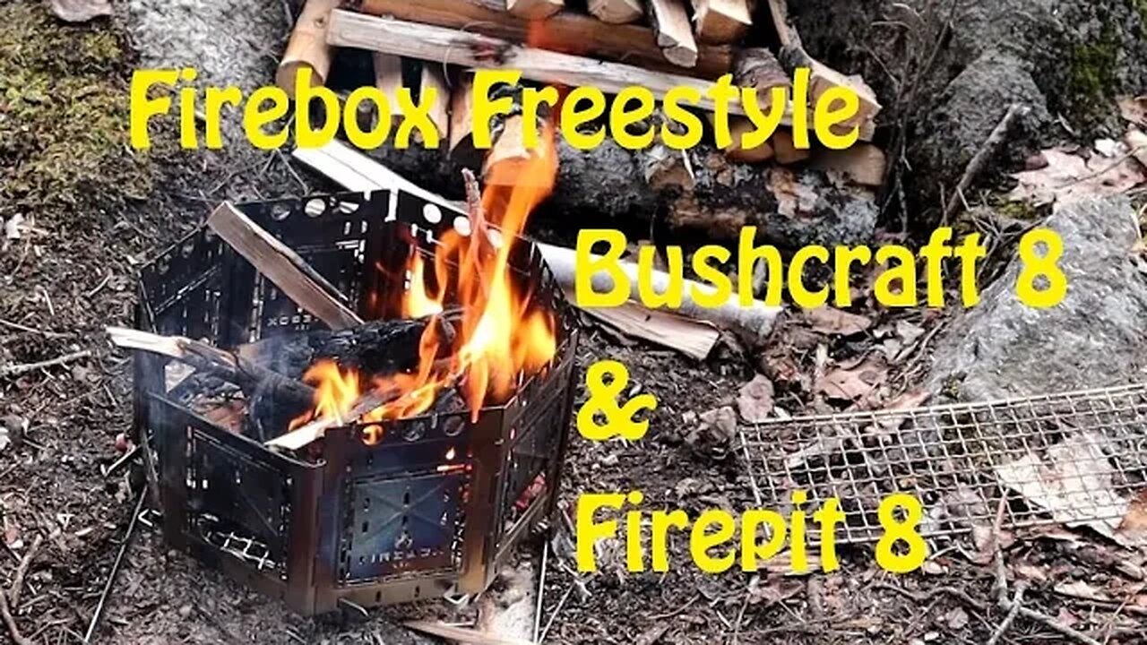 Firebox Freestyle in the Bushcraft 8 & Firepit 8 Configurations