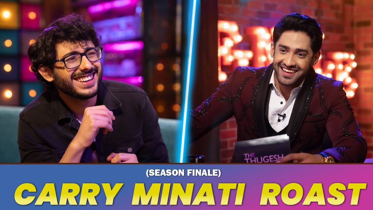 CARRY MINATI ROAST ON THE THUGESH SHOW SEASON FINALE!#carryminatiroast #carryminatiroastbts