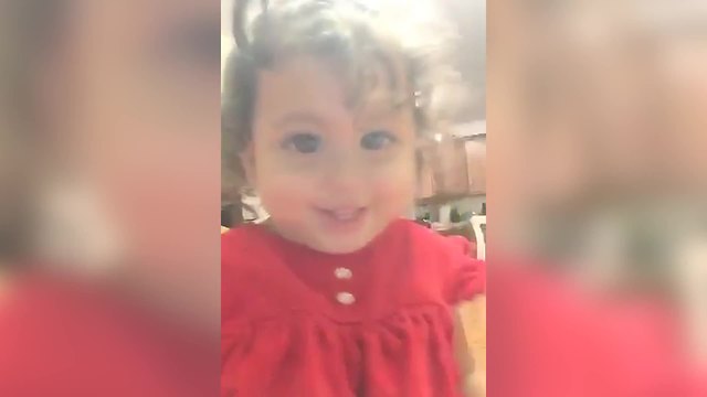 "Adorable Toddler Loves Snapchat"