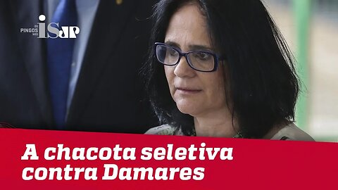 A chacota seletiva contra a ministra de Bolsonaro