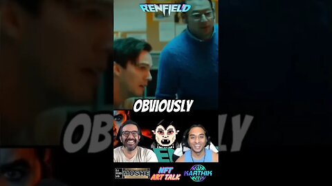 🍿😂🧛‍♀️Renfield Movie Trailer Reaction Nicolas Cage Comedy Dracula #moviereaction #comedy #shorts