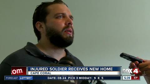 Southwest Florida veteran receives mortgage free home