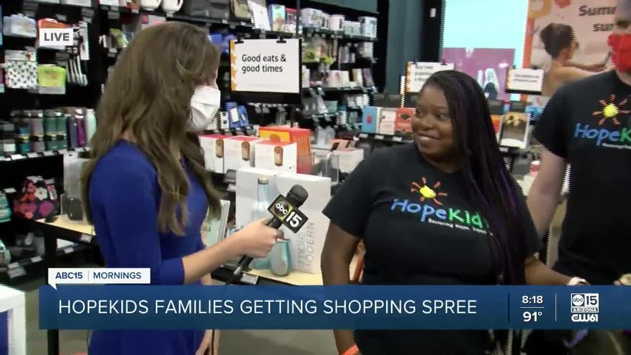 Kids get surprise Amazon shopping spree