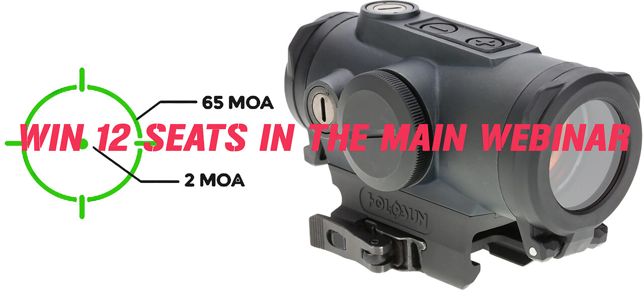 HOLOSUN 530 MINI #2 FOR 12 SEATS IN THE MAIN WEBINAR