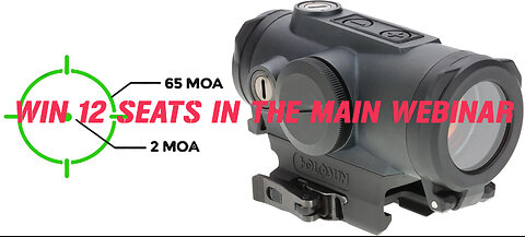 HOLOSUN 530 MINI #2 FOR 12 SEATS IN THE MAIN WEBINAR