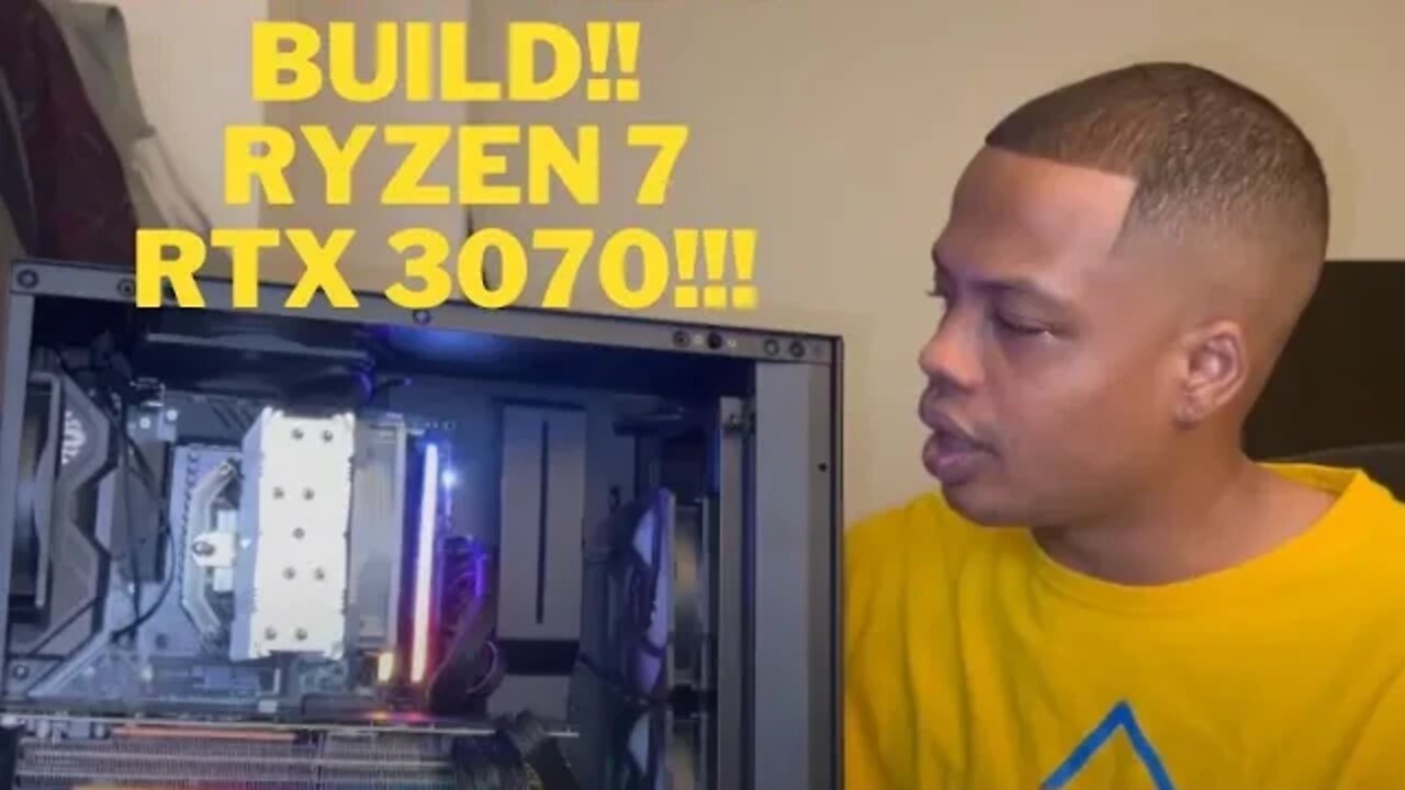 Ryzen 7 in a NEW NZXT CASE with a 3070!!! MUST WATCH