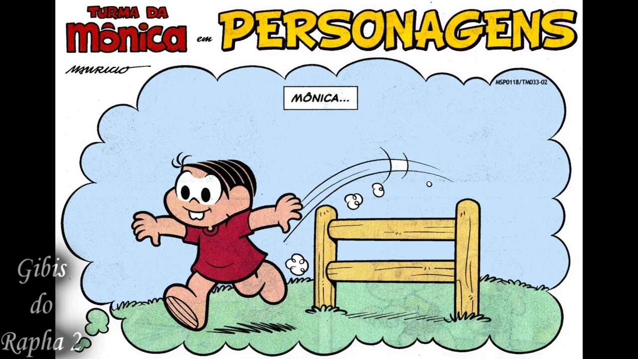 Turma da Mônica em-Personagens | Gibis do Rapha 2