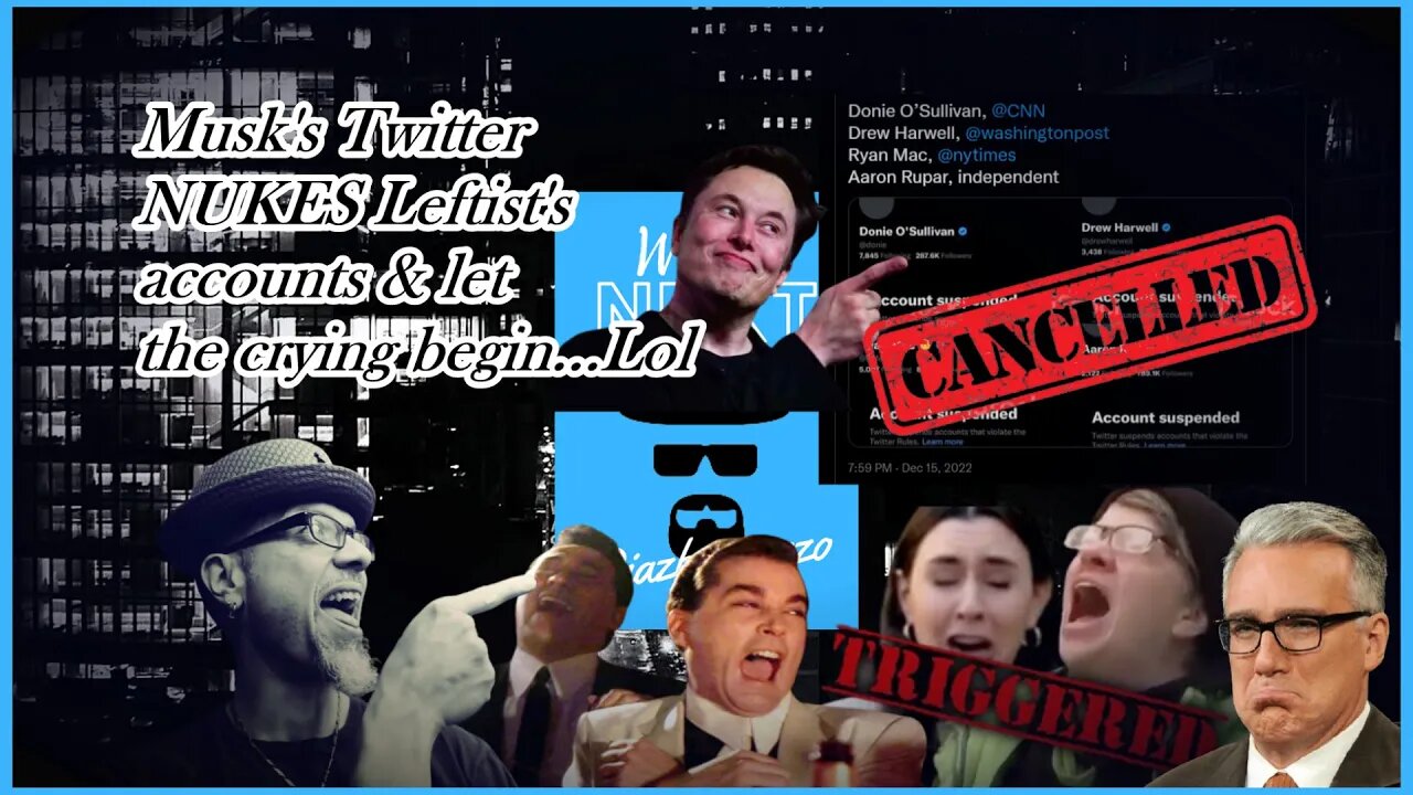 TWITTER SUSPENDS LEFTISTS, EU THREATENS MUSK...