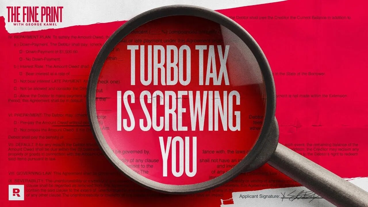 How TurboTax is SCREWING You | The Fine Print