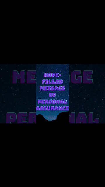 🌈👇 GOD'S MESSAGE FOR YOU TODAY! HOPE-FILLED MESSAGE OF PERSONAL ASSURANCE 👇#short viral video