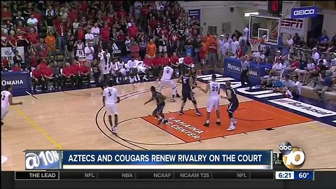 Aztecs, Cougars renew rivalry on the court