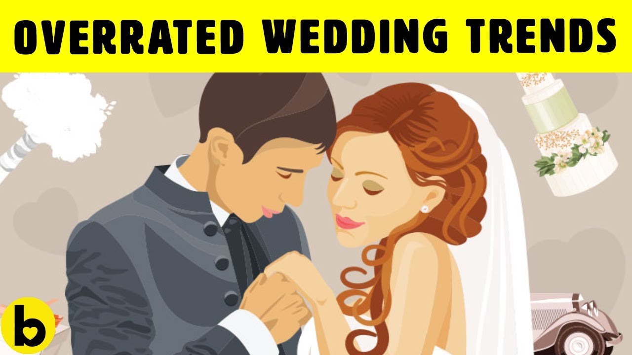 22 Wedding Trends That Need To Be Stopped