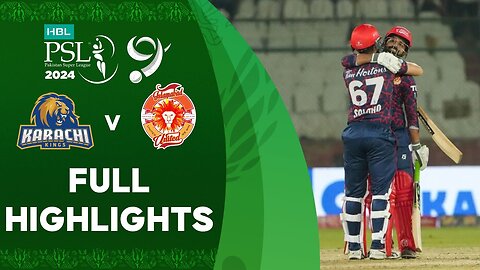 Full Highlights | Karachi Kings vs Islamabad United | Match 15 | HBL PSL 9 | M1Z2U