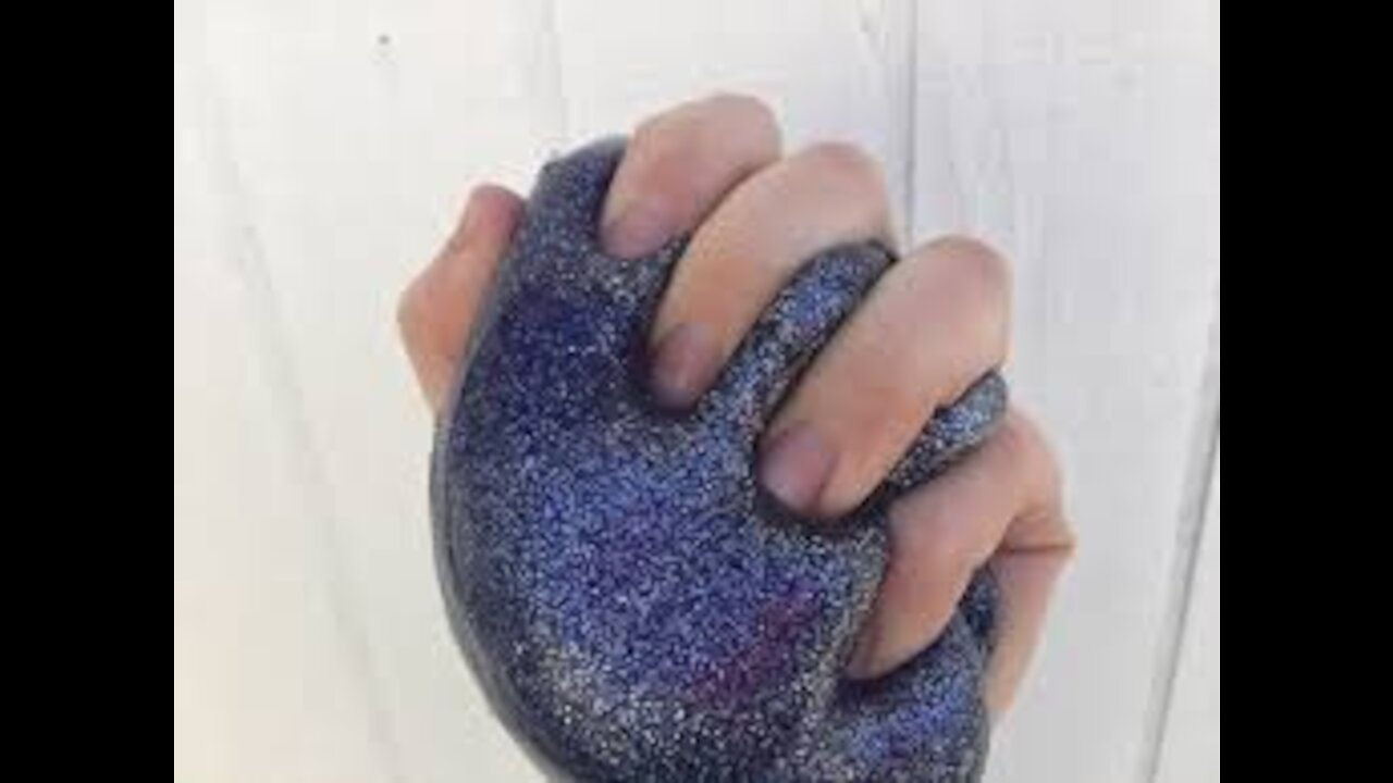 Making a Glitter Slime