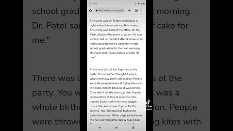 Yuppie's HALF Birthday #shortstory #youtubeshorts #fiction