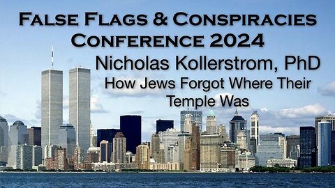 NICHOLAS KOLLERSTROM, Ph.D. - How Jews Forgot Where Their Temple Was