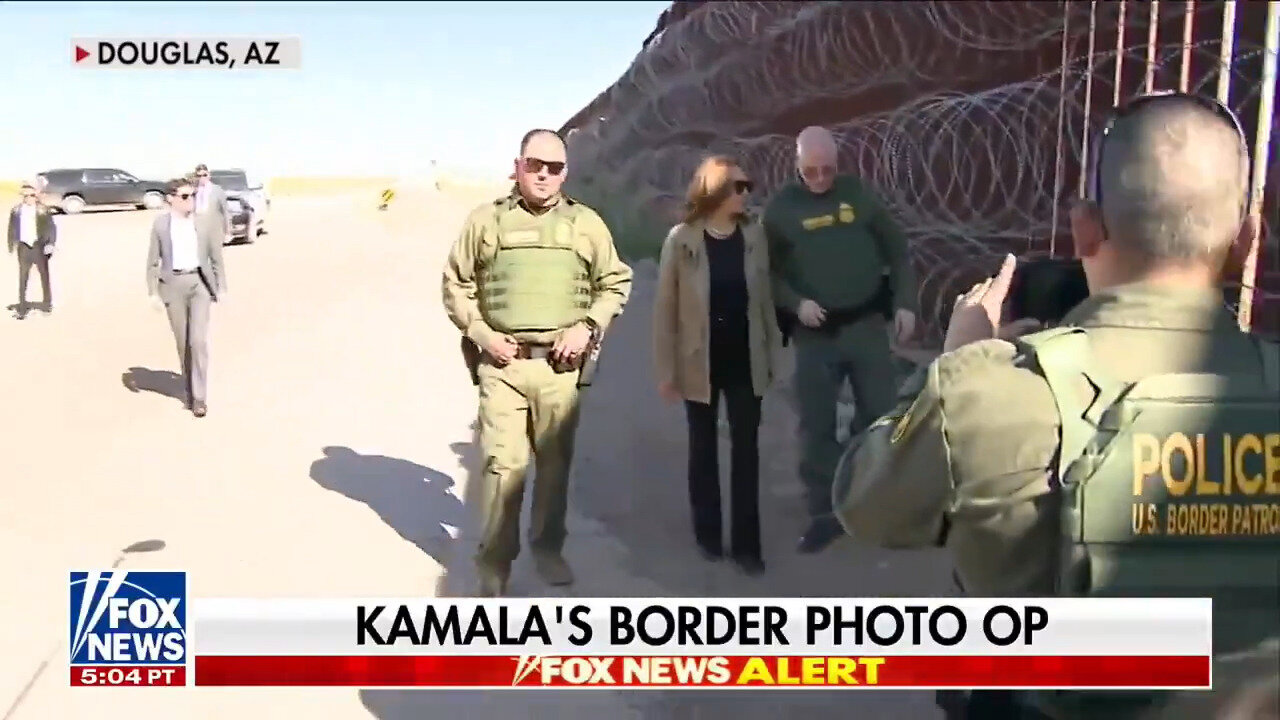 Kamala's 20-Minute Border Visit Was Just A Poorly Ran Photo Opportunity