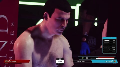 Undisputed Boxing Online Ranked Gameplay Joe Calzaghe vs Joe Calzaghe 6 (Chasing Platinum 1)