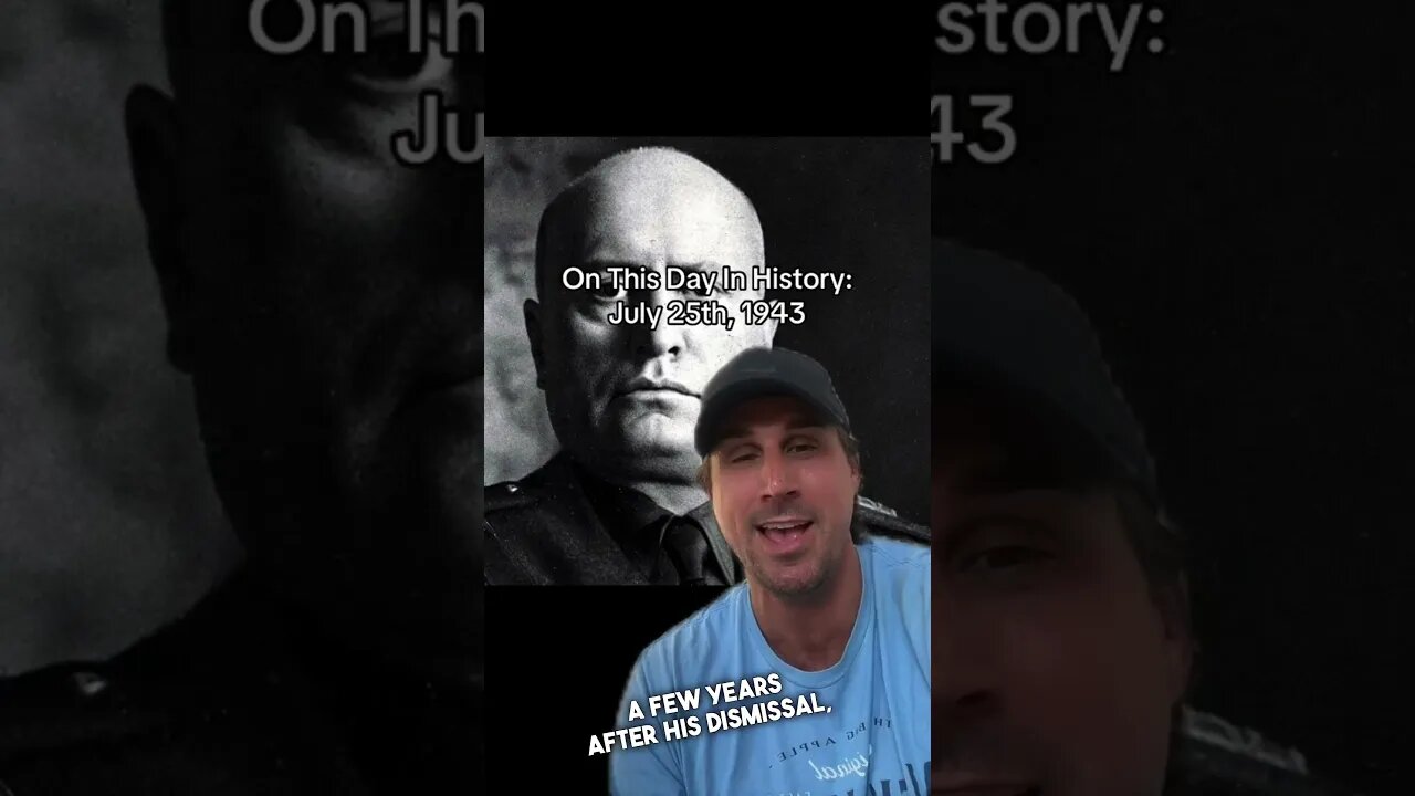 ON THIS DAY IN HISTORY: 7/25/1943 #shorts