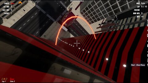Flight Simulator Velocidrone city sfpv around the block