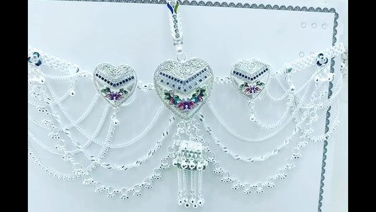 LATEST SILVER KAMARBANDH DESIGNS - 2024, KANDORA DESIGNS IN SILVER, WEDDING SILVER JEWELLERY