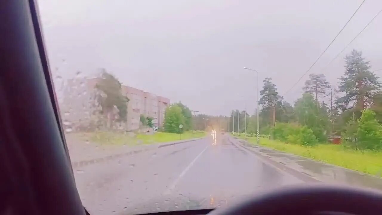 Leaving Pindushy Republic of Karelia.