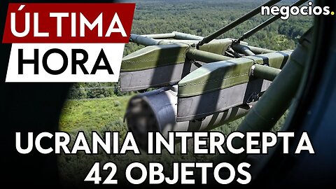 ÚLTIMA HORA | Ucrania intercepta 42 objetos voladores lanzados por Rusia