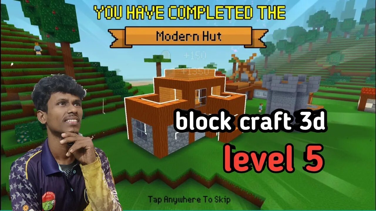 block craft 3d android gameplay Hd level 5