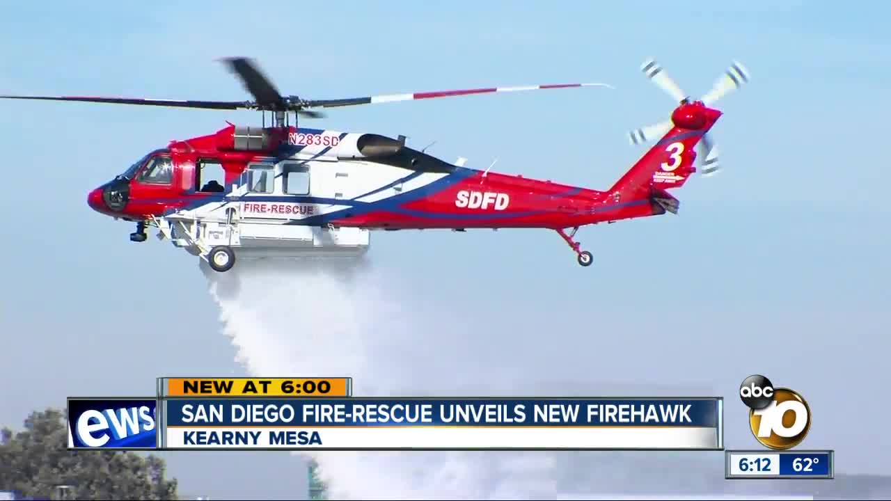 San Diego Fire-Rescue unveils new Firehawk