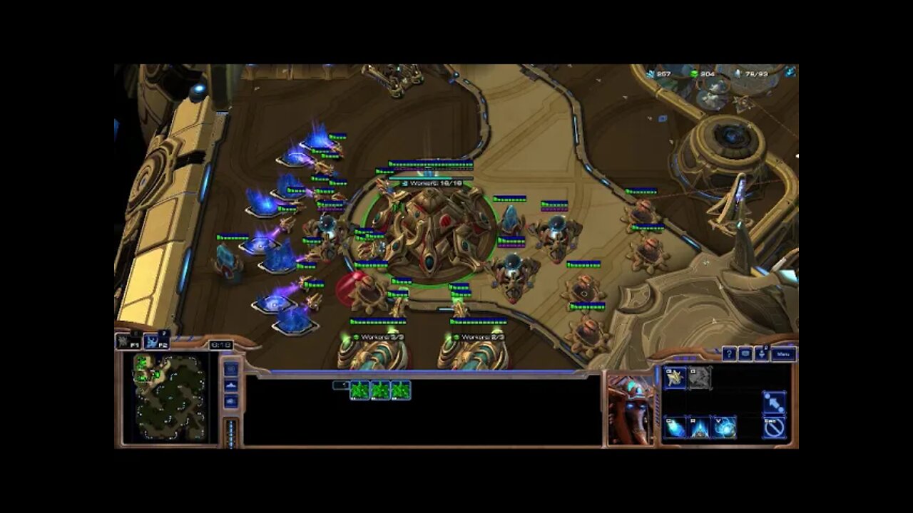 Session 2: Starcraft II (1v1 matchmaking as random) - -