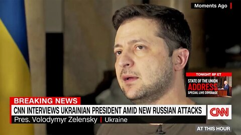 Ukrainian President Zelensky Interviewed in His Bunker