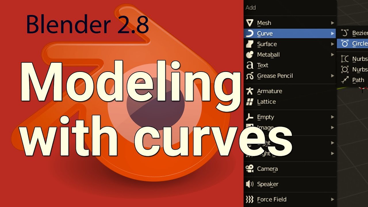 Basics of Curve-based Modeling in Blender