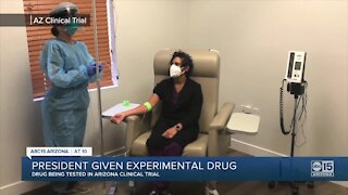Trump received experimental drug Regeneron, is available for Arizonans battling with COVID-19