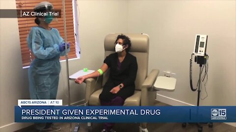 Trump received experimental drug Regeneron, is available for Arizonans battling with COVID-19