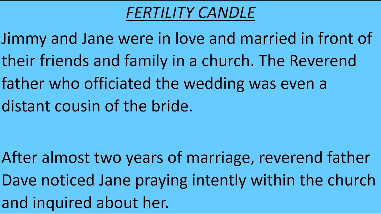 Fertility candle