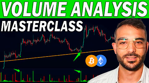 Volume Analysis MasterClass for Crypto Trading - How to Use Volume Analysis to Trade Crypto