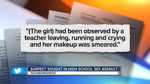 Suspect sought in alleged sexual assault at Oconomowoc High School